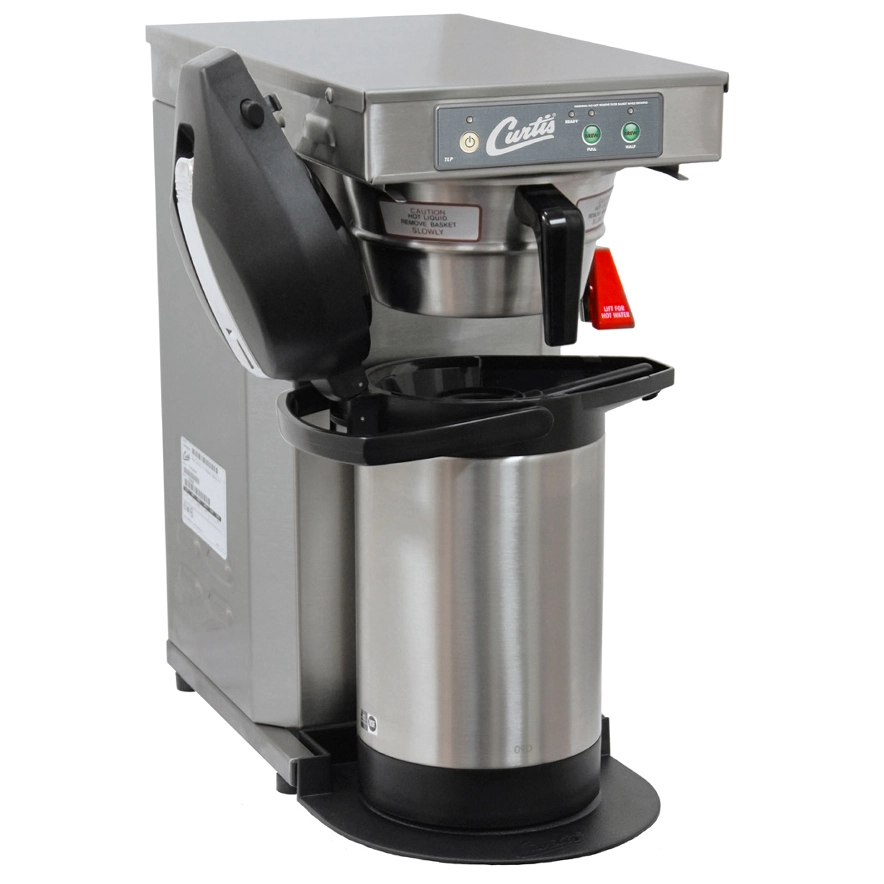 Standalone of the Quench 154 thermal coffee brewer side shot