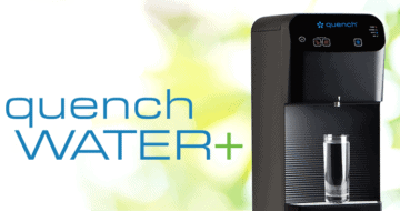 quenchWATER+ AVailable with Q-Series Water Coolers