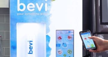 Bevi brought to you by Quench touchless sparkling water cooler