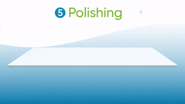 Polishing Stage in quenchWATER+ Animation