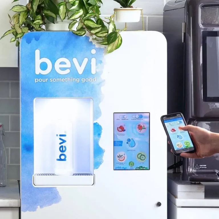Bevi brought to you by Quench touchless sparkling water dispenser