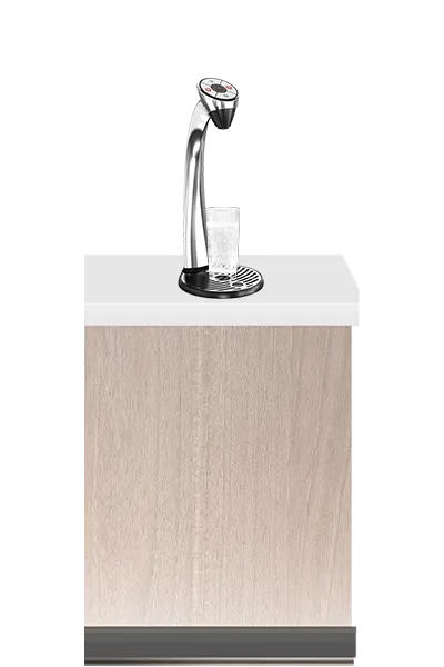 ViTap sparkling water machine on a countertop