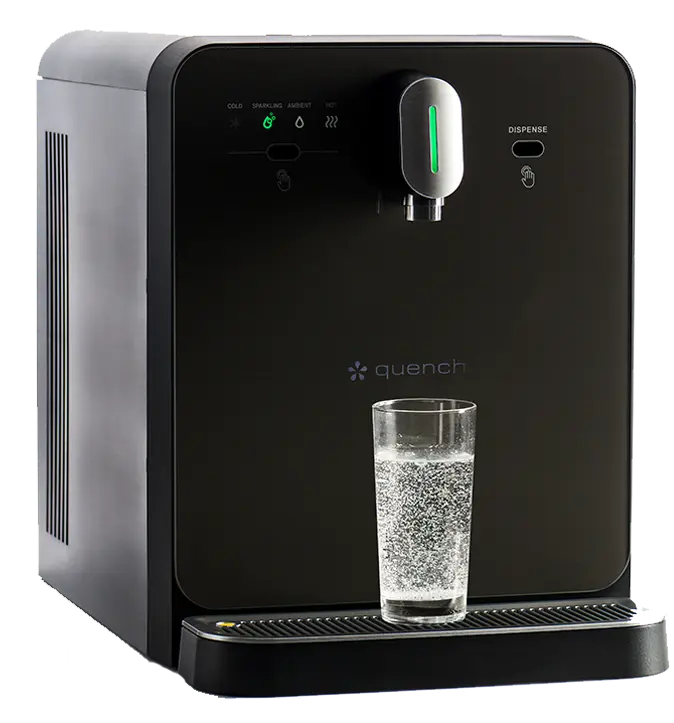Quench 533 sparkling water dispenser with cold sparkling water