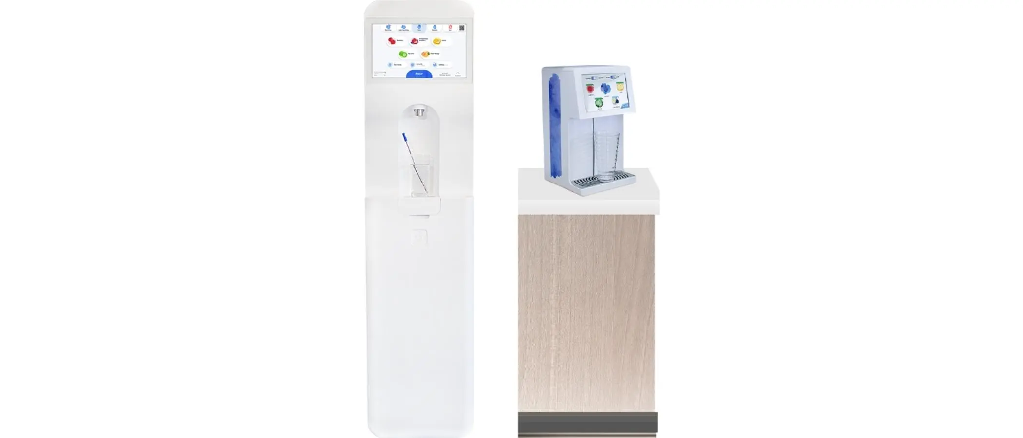 Bevi CT and Standup sparkling water dispensers